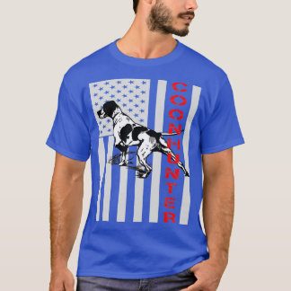American Flagga Coon Hunting T Shirt