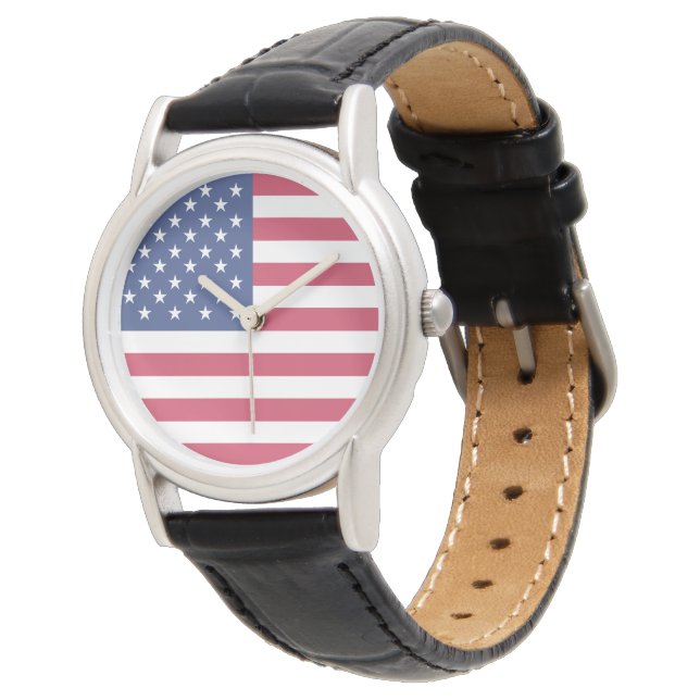 American Flagga Dam Watch Armbandsur (Vinklad)