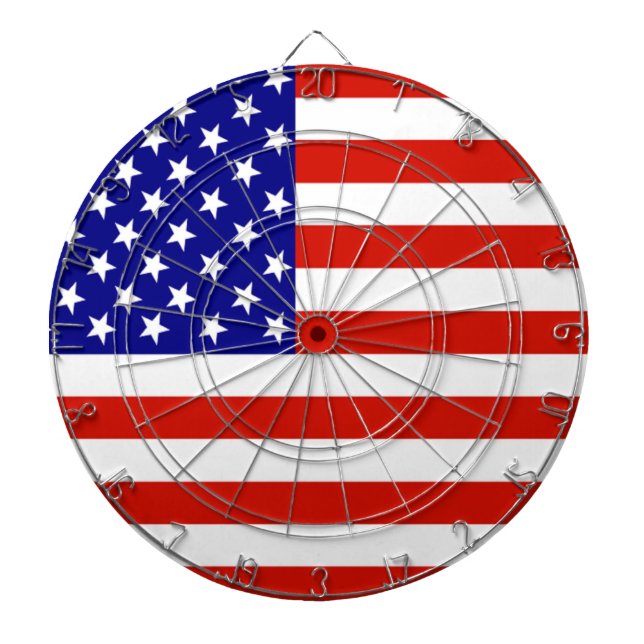 AMERICAN FLAGGA DARTTAVLA (Framsidan)