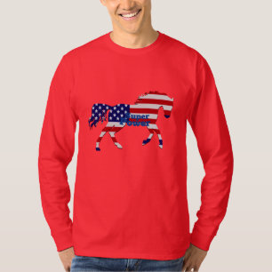 American Flagga Design T Shirt