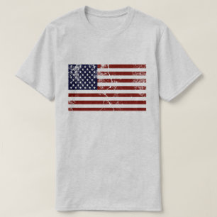 American Flagga Distress T-Shirt