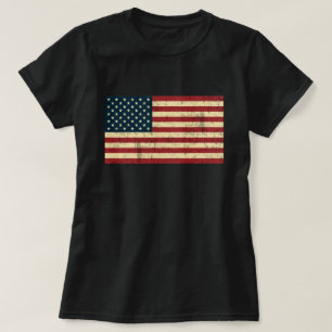 American Flagga Distress Tee