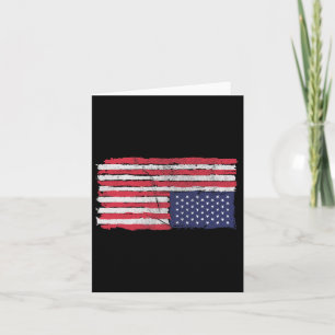 American Flagga Distress Upside Up Down United Sta Kort