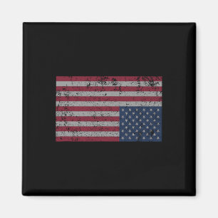 American Flagga Distress Upside Up Down United Sta Magnet