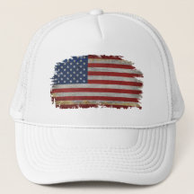 AMERICAN FLAGGA DISTRESSED PATRIOTIC GIFT-Shirt Tr
