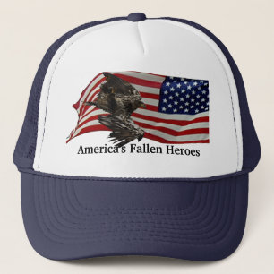 AmerIcan Flagga & Eagle Hats Truckerkeps