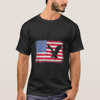American Flagga Eagle T Shirt