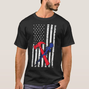 American Flagga Emt Firefighter Akut Medical Te T Shirt