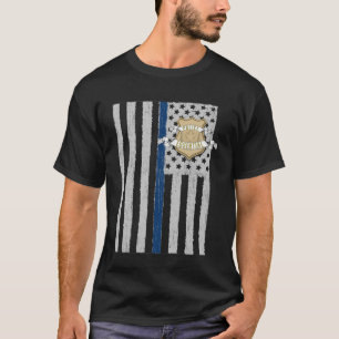 American Flagga Essential Police Tillsatta lagar P T Shirt