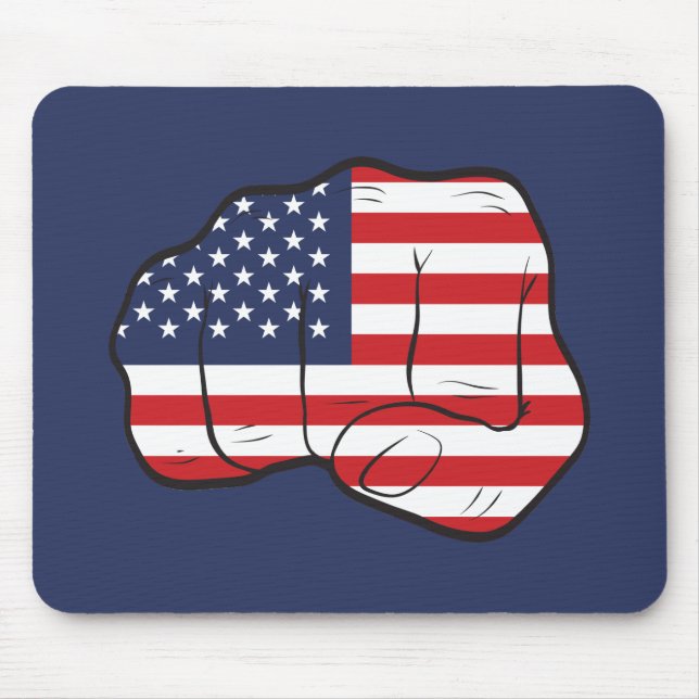 American Flagga Fist Musmatta (Framsidan)