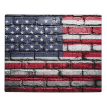 American Flagga, Flagga på Bricks Jigszle Puzzle