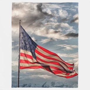 AMERICAN FLAGGA FLEECEFILT