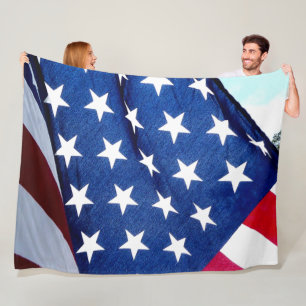 AMERICAN FLAGGA FLEECEFILT