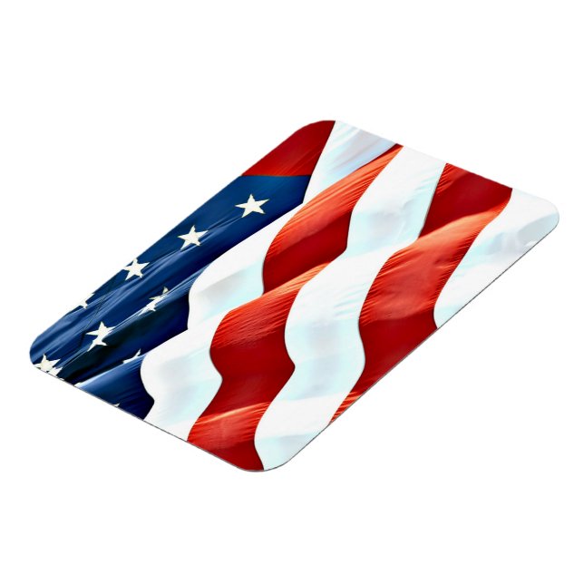 "American Flagga" Flexible Magnet (Vänstra Sidan)