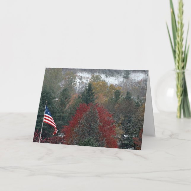 American Flagga Forever Kort (Framsida)