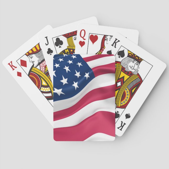 American Flagga Freedom Casinokort (Baksidan)