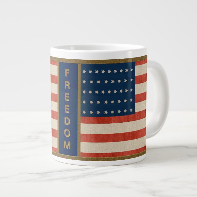 American Flagga Freedom Jumbo Mugg (Framsida höger)