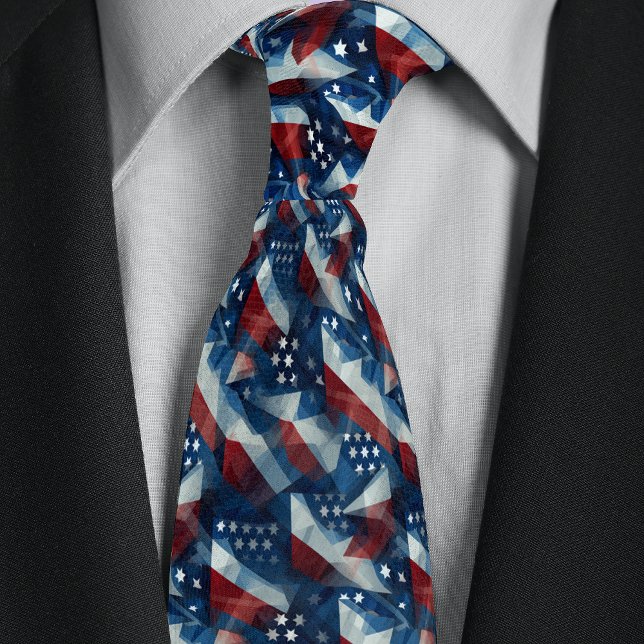 American Flagga Geometric Abstrakt Slips (Skapare uppladdad)