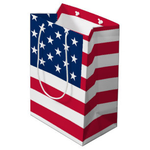 American Flagga Gift Bag Patriotic