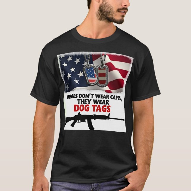 American Flagga Graphic T Shirt (Framsida)