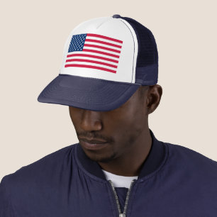 American Flagga Hat - USA - Patriotic  Keps