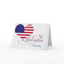American Flagga Heart