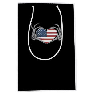 American Flagga Heart Passande