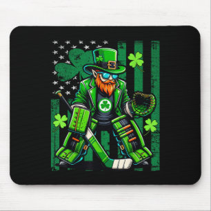 American Flagga Hockey Goalie Saint patrick's Musmatta