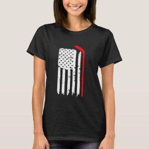 American Flagga Hockey Usa Patriotic T Shirt