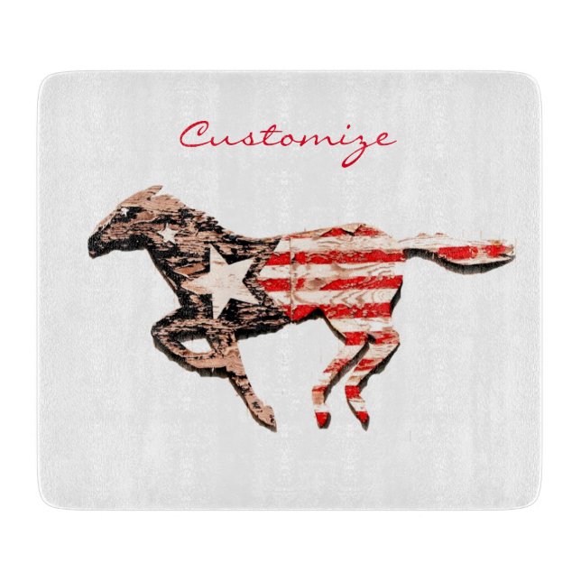 American Flagga Horse Running Thunder_Cove (Framsidan)