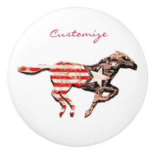 American Flagga Horse Running Thunder_Cove Knopp