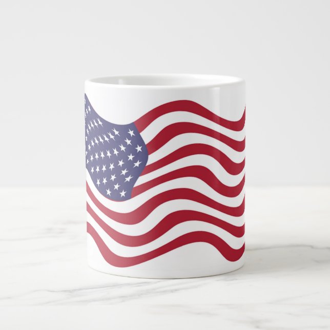 AMERICAN FLAGGA JUMBO MUGG (Framsidan)