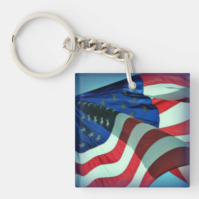 American Flagga Keychain (Framsidan)