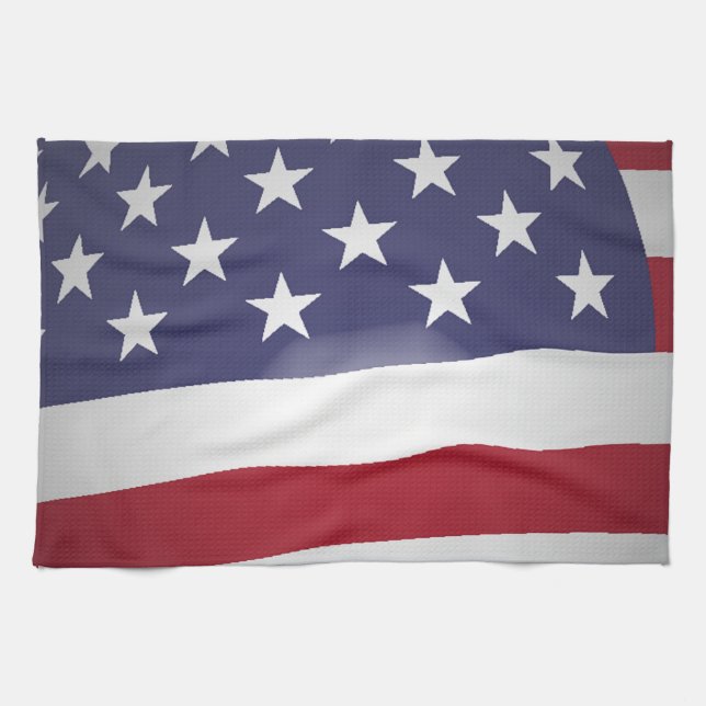 AMERICAN FLAGGA KÖKSHANDDUK (Horisontell)