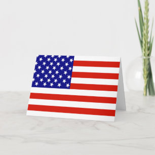 AMERICAN FLAGGA KORT