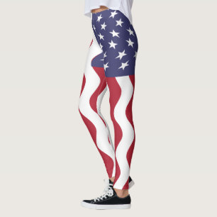 American Flagga Leggings