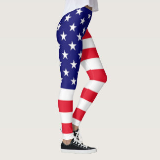 American Flagga Leggings