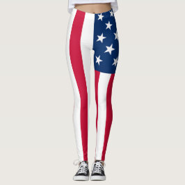 American Flagga Leggings