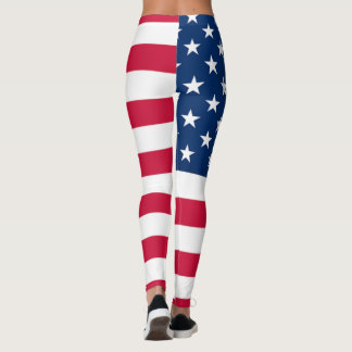 American Flagga Leggings USA