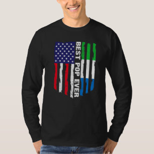 American Flagga Leone Flagga Best Pop Aldrig Fami T Shirt