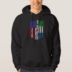 American Flagga Leone Flagga Best Single Mamma Ev Hoodie