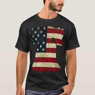 American Flagga Liberty Bell T Shirt