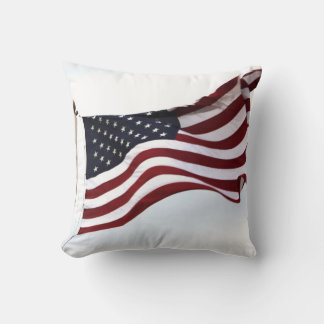 American Flagga Long May It Wave Kudde