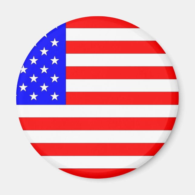 AMERICAN FLAGGA MAGNET (Framsidan)