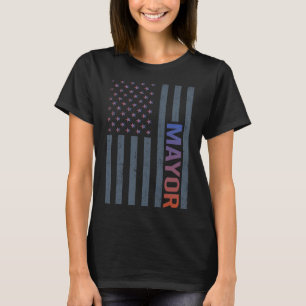 American Flagga - Mayor T Shirt