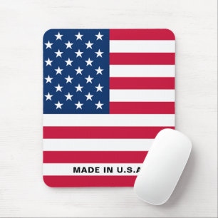 American Flagga Mouse Pad Musmatta