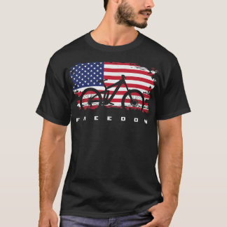 American Flagga MTB Mountain Bike Apparel - Berg T Shirt