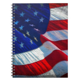 American Flagga Notebook Anteckningsbok