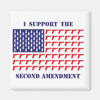 American-Flagga-of-Guns-Pistol—2nd-Amendment Magnet