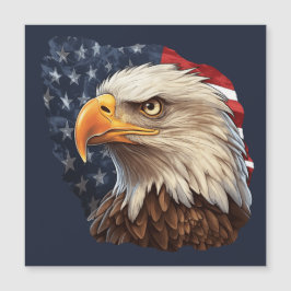 American Flagga Örn Magnet